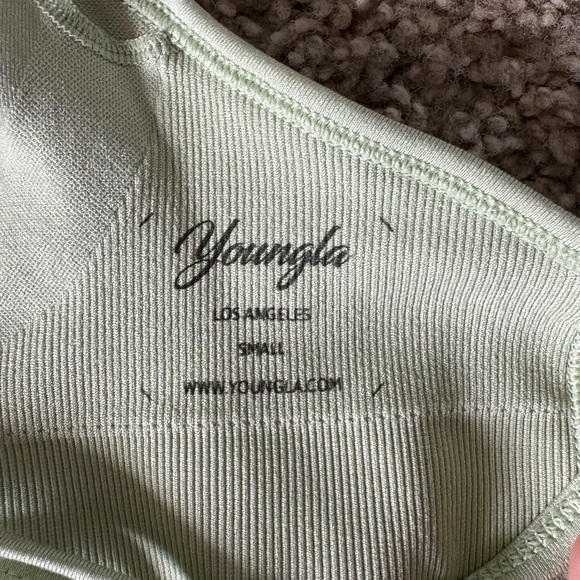 YoungLA Women's Mint Sports Bra - Picture 3 of 3